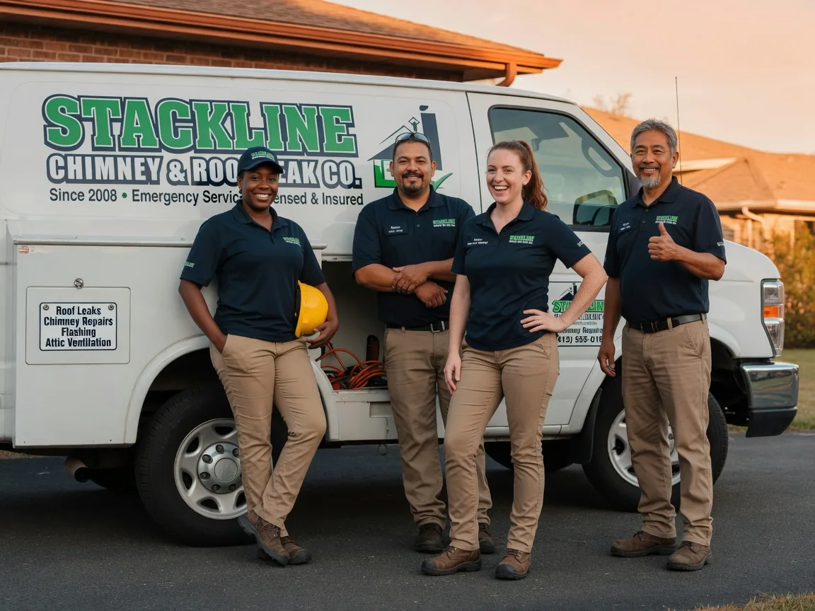 Chimney flashing repair company in Cumming, IA
